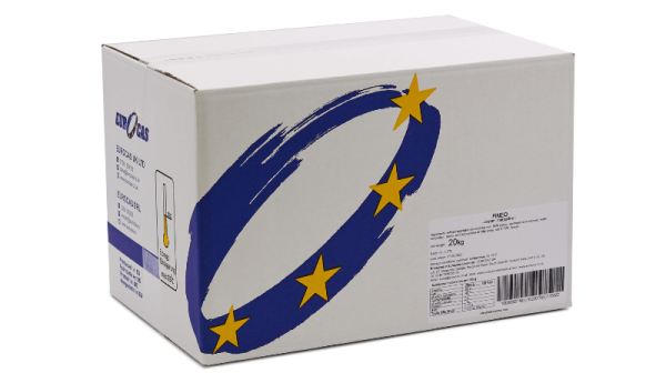 Fineo 20kg cream and dough bakery margarine box Eurocas UK