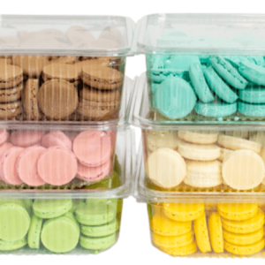 Ready-to-Use Assorted Macarons Shells - 480 halves