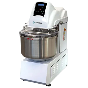 Order the Effedue fixed bowl mixer from Eurocas. Durable spiral mixing solution built for consistent dough kneading in bakeries.