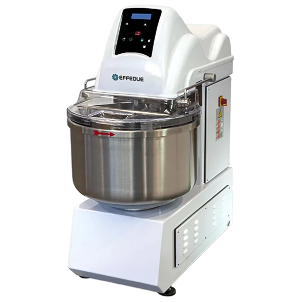 Order the Effedue fixed bowl mixer from Eurocas. Durable spiral mixing solution built for consistent dough kneading in bakeries.