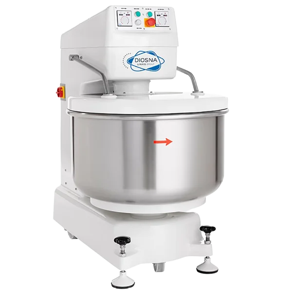 Diosna fixed bowl spiral mixer for industrial bakeries Eurocas