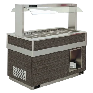 Tecfrigo buffet display case for commercial catering Eurocas UK